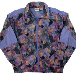Womens Vintage 90s Reebok Windbreaker Medium